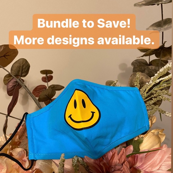 🆑 Floral Face Mask with Built In Filter/Nose Bar - Picture 14 of 14